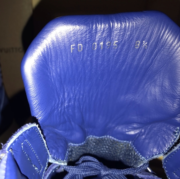 LOUIS VUITTON Street Light Sneakers US 10 - Picture 5 of 5